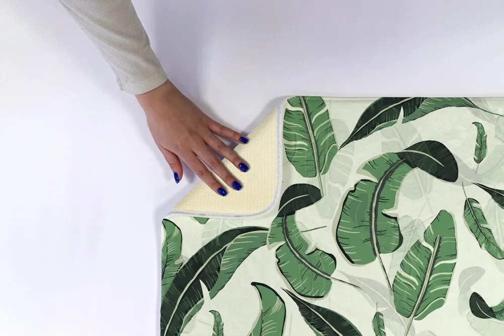 Dywanik do łazienki Dywanik do łazienki Liście Natura