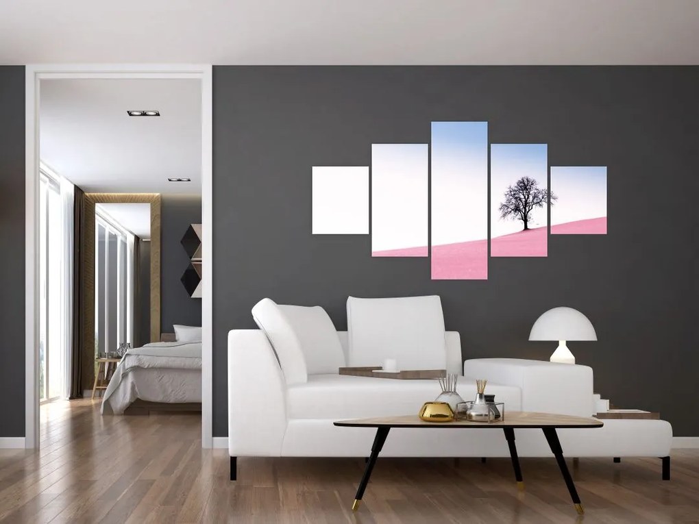 Obraz - Różowy sen (125x70 cm)