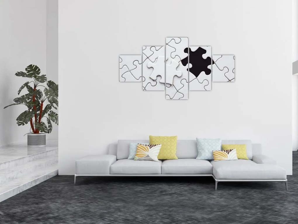Obraz puzzli (125x70 cm)