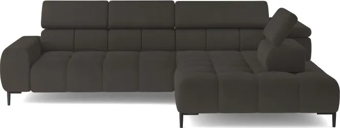 Narożnik PLAZA L Prawostronny w tkaninie Solar 28 WERSAL