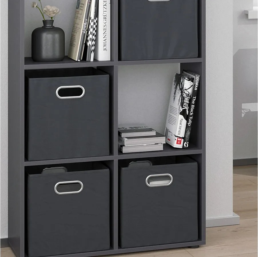 Room Divider szary 143x29x72 scutum