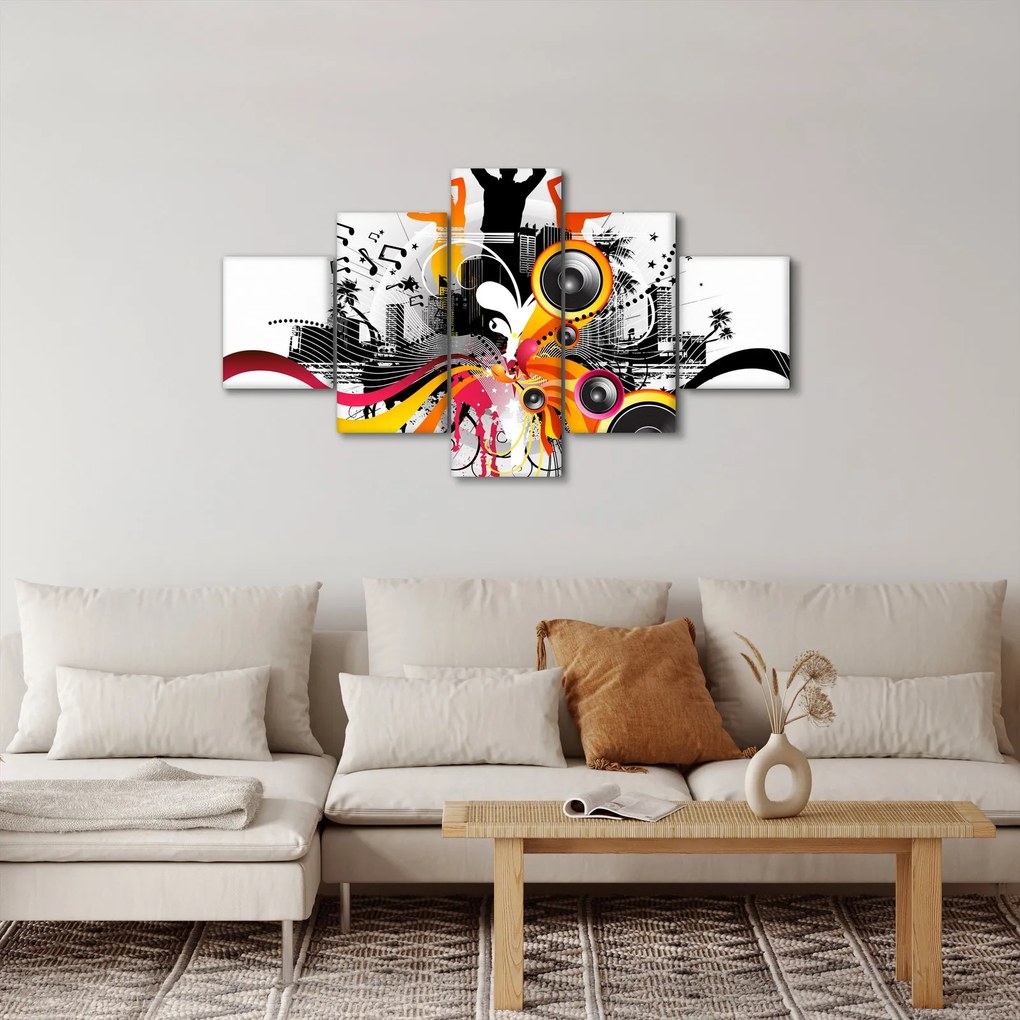 Obraz - Muzyka (125x70 cm)