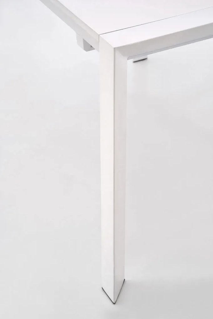 Biały rozkładany stół F4-D03