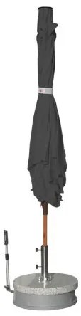 Gastro Magic Junior Alu Wood 2 x 2 m - parasol z falbanką : Substancja Desen - 840