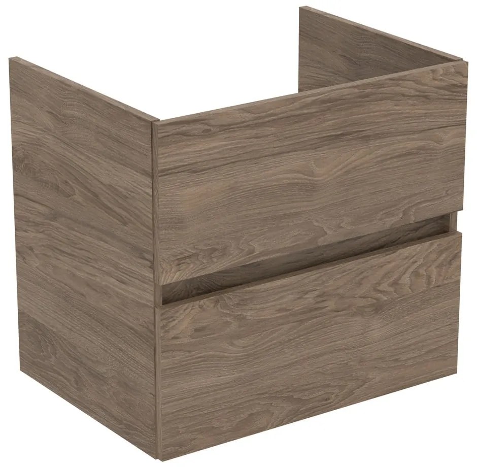 Wisząca szafka pod umywalkę w dekorze orzecha 60x55 cm Eurovit+ – Ideal Standard