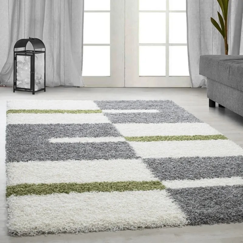 Dywan Shaggy Gala zielony 200 cm x 290 cm