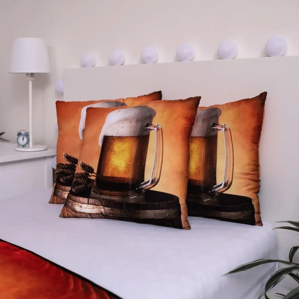 Poduszka dekoracyjna 40x40 cm Beer – Jerry Fabrics