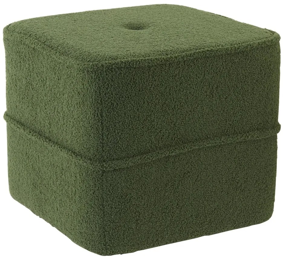 Oliwkowozielony puf 40x40 cm Kiki – Light &amp; Living