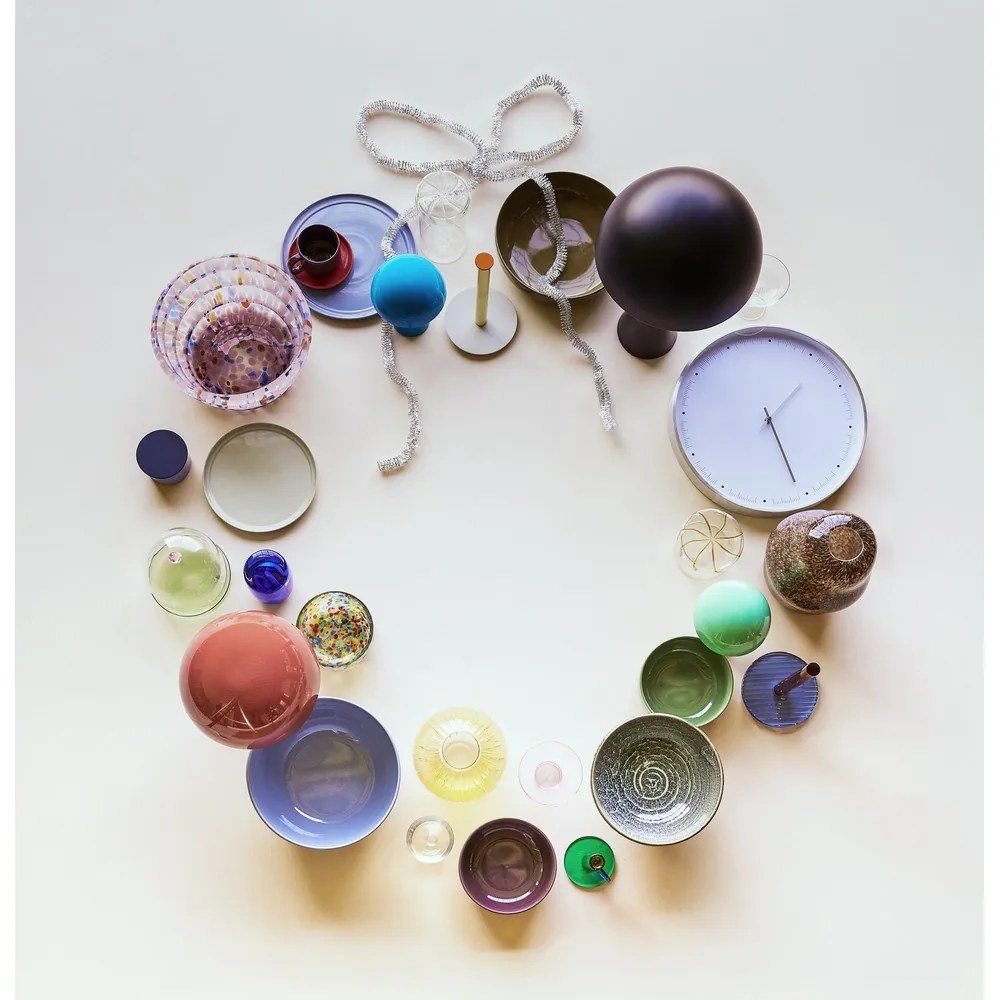 Szklana misa ø 31 cm Blaze – Hübsch