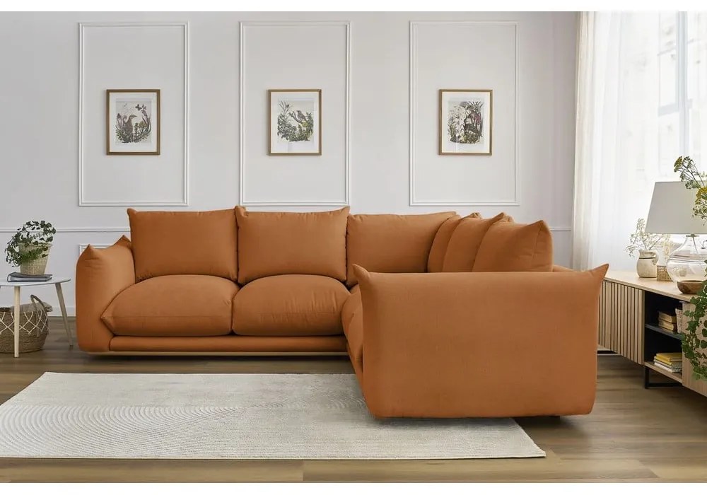 Pomarańczowy narożnik Ernest – Bobochic Paris