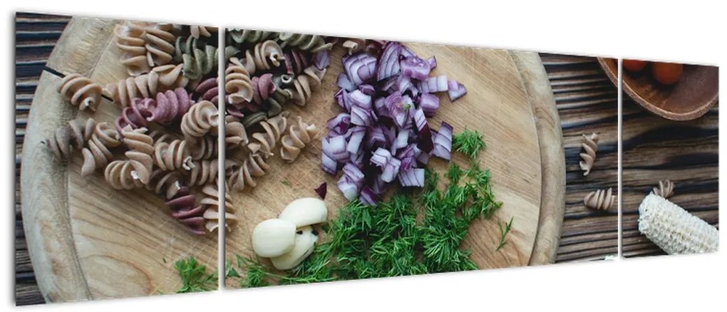 Obraz - Z deski kuchennej (170x50 cm)