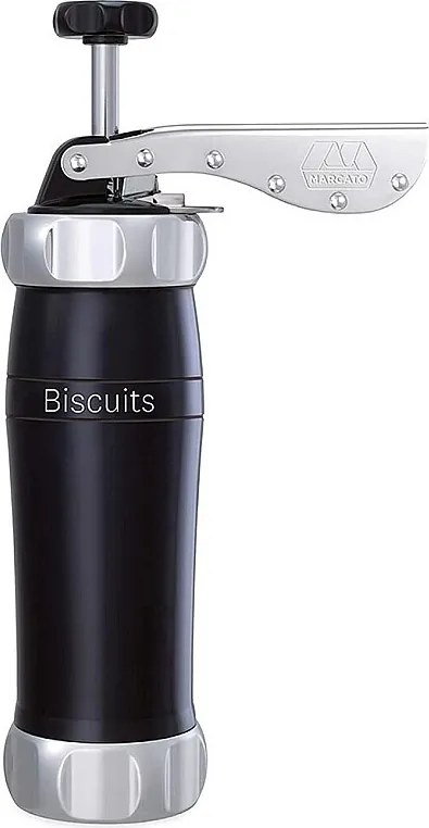 Czarna Prasa do Ciastek z Anodowanego Aluminium Spożywczego z 20 Różnymi Kształtami