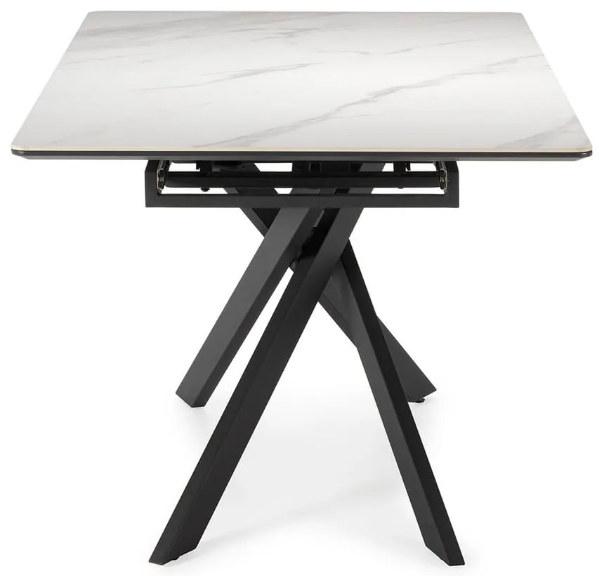 Rozkładany stół z dodatkowym blatem z ceramicznym blatem 89,5x160 cm Belma – Marckeric