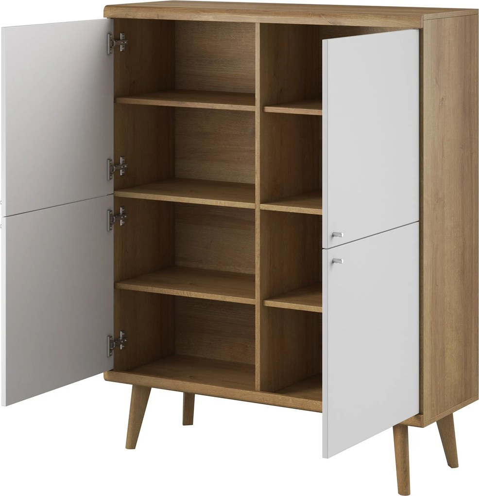 Komoda PRIMARIO 107 cm do Salonu Sypialni Dąb