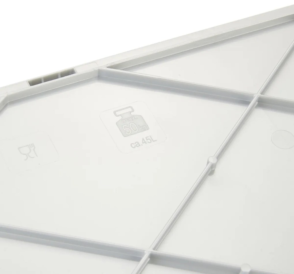 Keeeper Składane pudełko Ben 45 l Light Silver