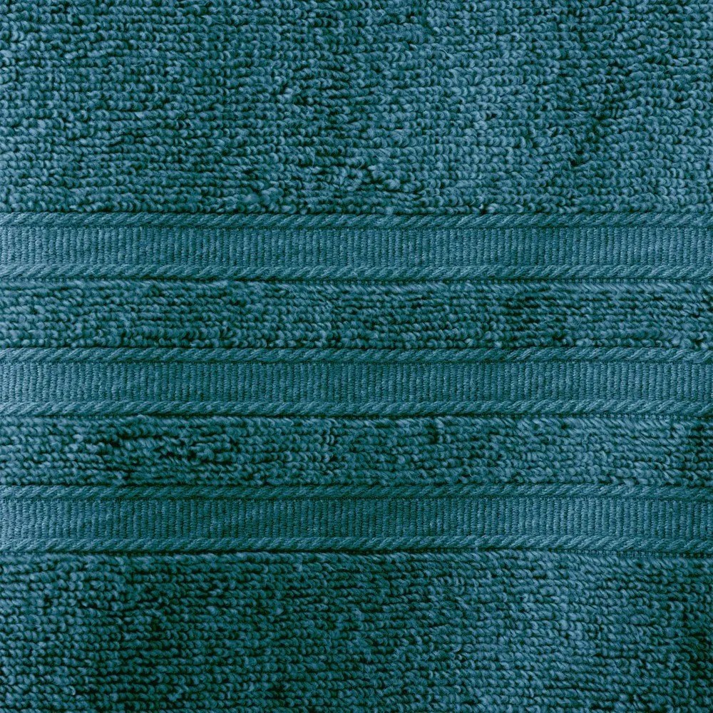 Zielononiebieskie bawełniane ręczniki kąpielowe frotte zestaw 2 szt. 90x140 cm Zero Twist – Catherine Lansfield