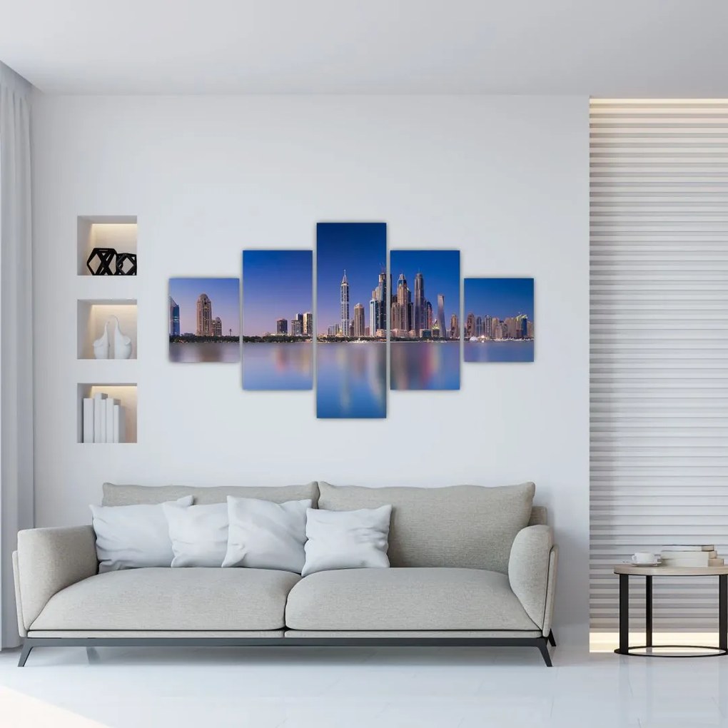 Obraz drapaczy chmur (125x70 cm)