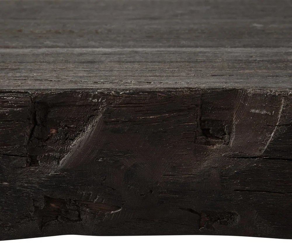 Ciemnobrązowa ławka Clyde – WOOOD