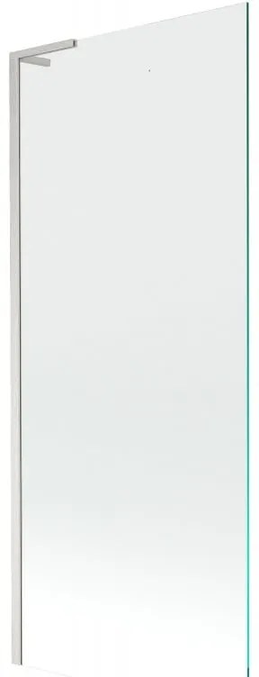Mexen Next L parawan nawannowy 1-skrzydłowy 80 x 150 cm, transparent, nikiel szczotkowany - 895-080-000-03-00-97