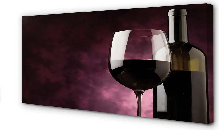 Fotoobraz na płótnie Wieczór Z Kieliszkiem Wina
