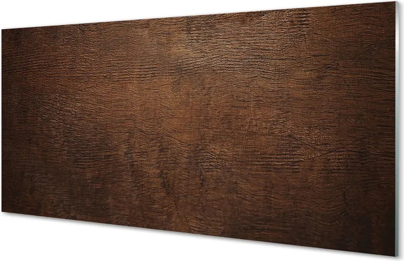 Szklany Panel Detal Drewnianej Struktury