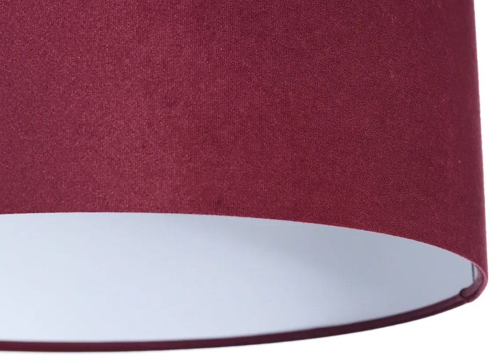 Lampa wisząca HOME 30 bordowa/biała BPS KONCEPT