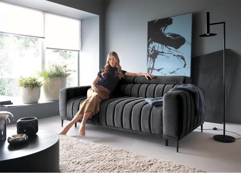 Sofa GANDI 160 RELAX włoski system z funkcją spania ONTARIO 19 WERSAL