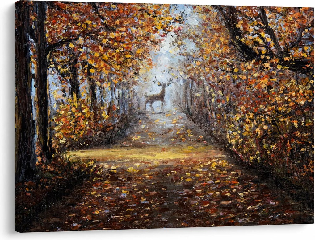 Obraz - Duch lasu (70x50 cm)
