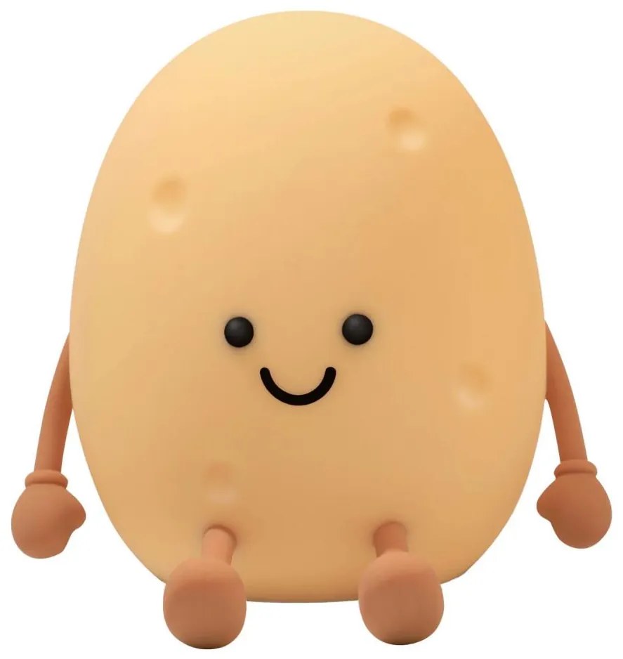 LED RGBW Ściemnialna dziecięca dotykowa lampa POTATO LED/2W/5V USB 1200 mAh