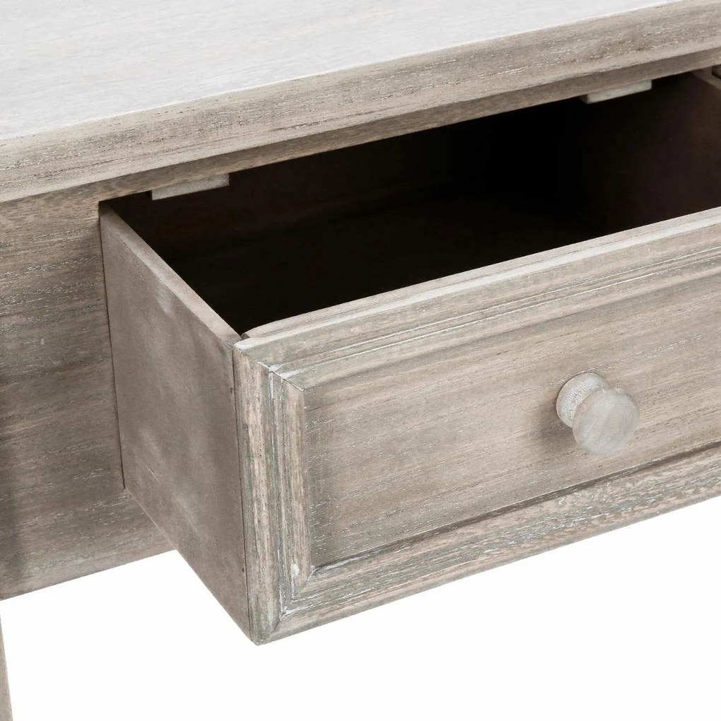 Biurko drewniane CHARME z 2 szufladkami, 80 x 30 x 76 cm