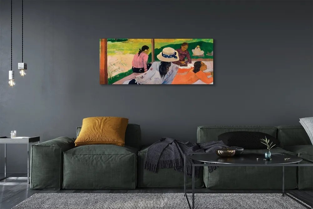 Obraz drukowany na płótnie Sjesta - Paul Gauguin