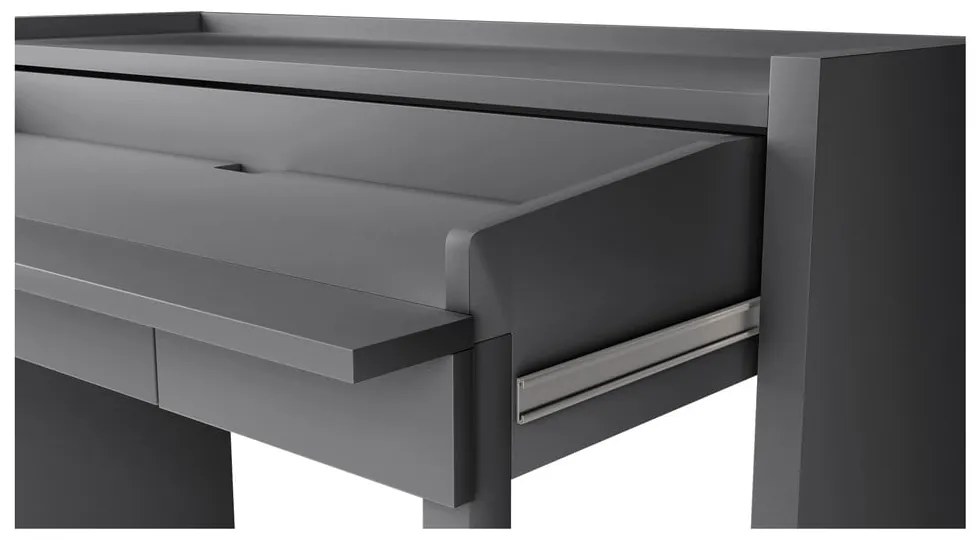 Biurko 36x110 cm Mel – Woodman