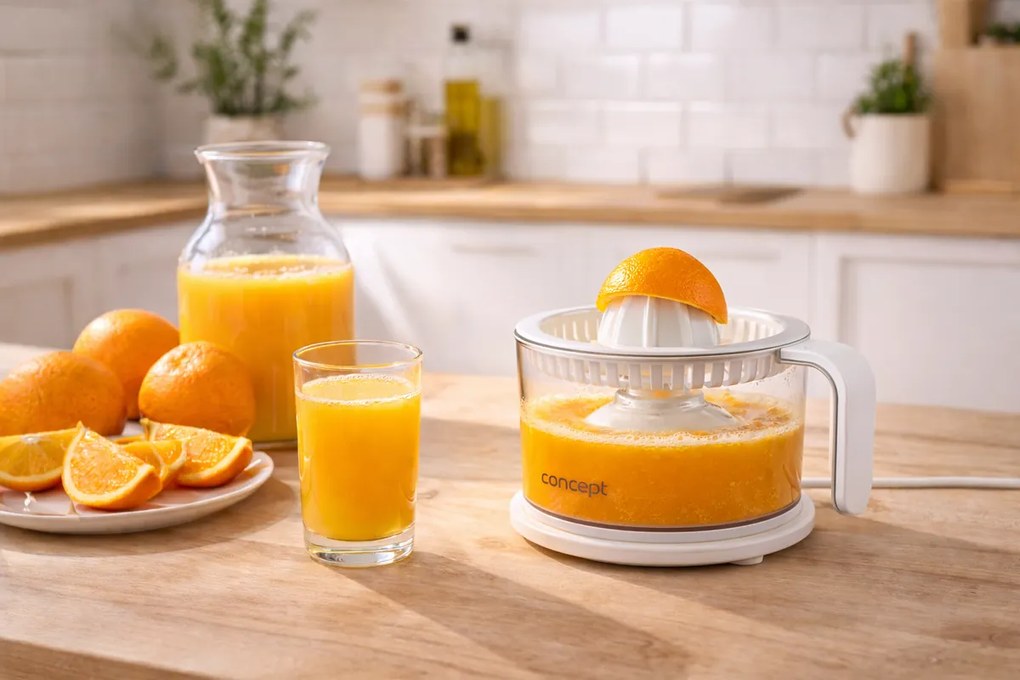Concept CE3540 Wyciskarka do cytrusów, biały