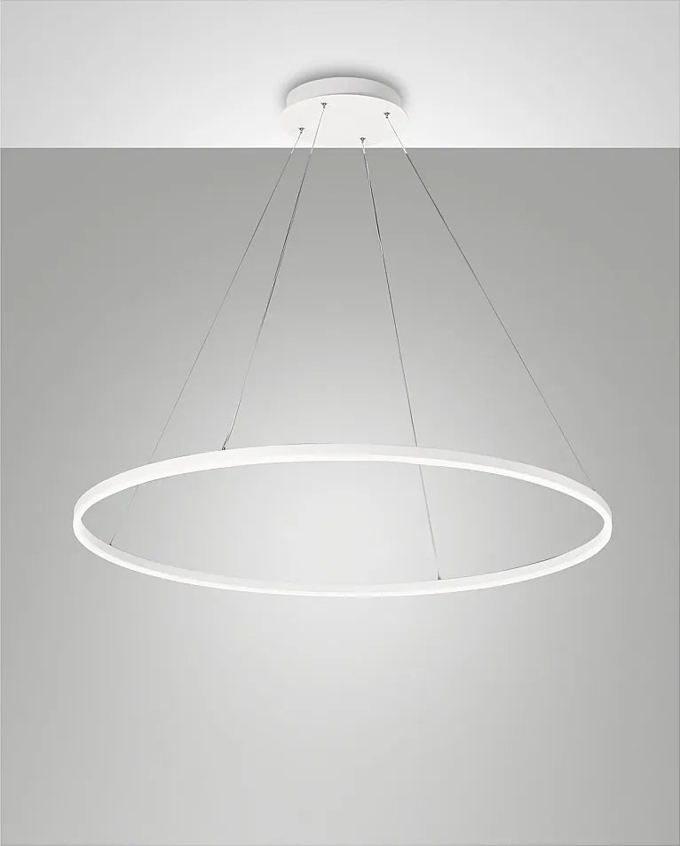 Lampa wisząca LED GIOTTO 60W biała 3508-42-102 Fabas Luce