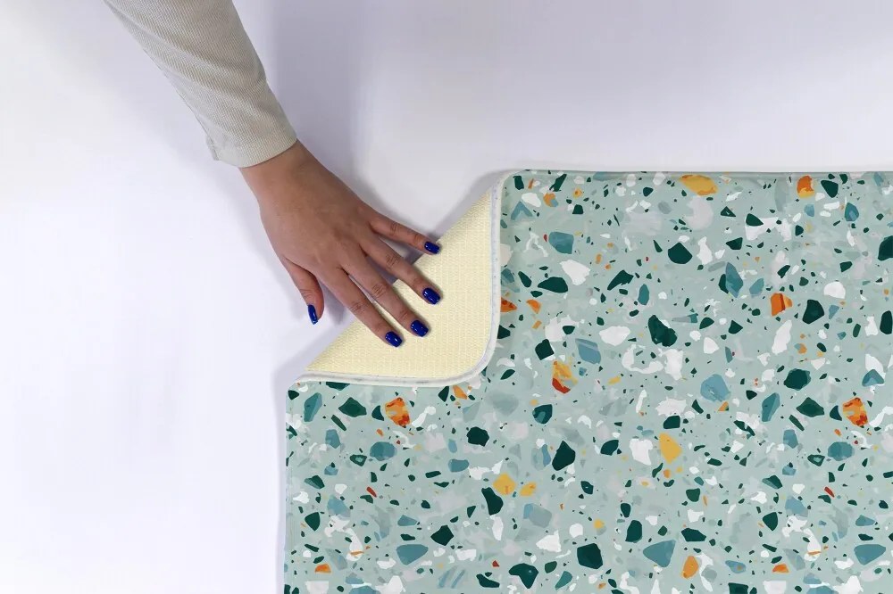 Antypoślizgowy dywanik łazienkowy Antypoślizgowy dywanik łazienkowy Plamki Abstrakcja