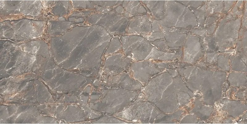 Mexen Rubble Grey gres szkliwiony rekt. G1, płytka podłogowo-ścienna 120 x 60 cm, carving - TL401-120-060-02