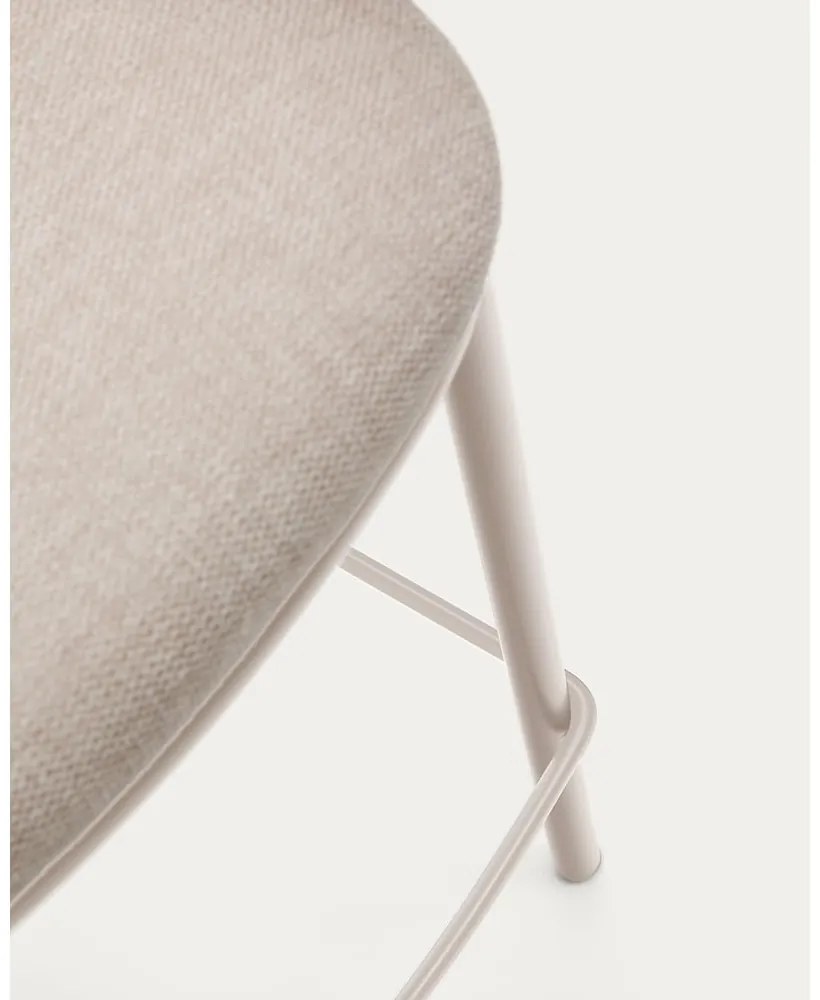 Kremowy hoker (wysokość siedziska 65 cm) Maina – Kave Home