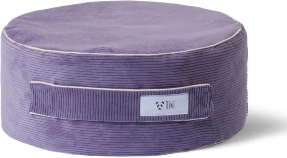 Fioletowa poduszka-siedzisko do pokoju dziecięcego BINI COZY PURPLE- S