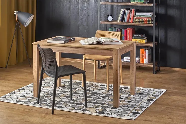 Prostokątny stół w kolorze dąb craft T2-H48