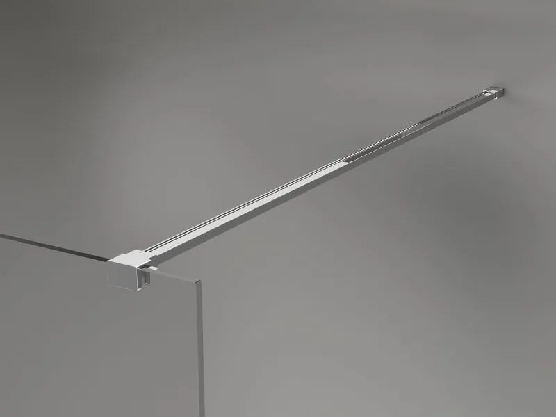 Mexen Kioto-X ścianka prysznicowa Walk-in 130 x 200 cm, transparent 10 mm, chrom - 800-130-101-01-00-X