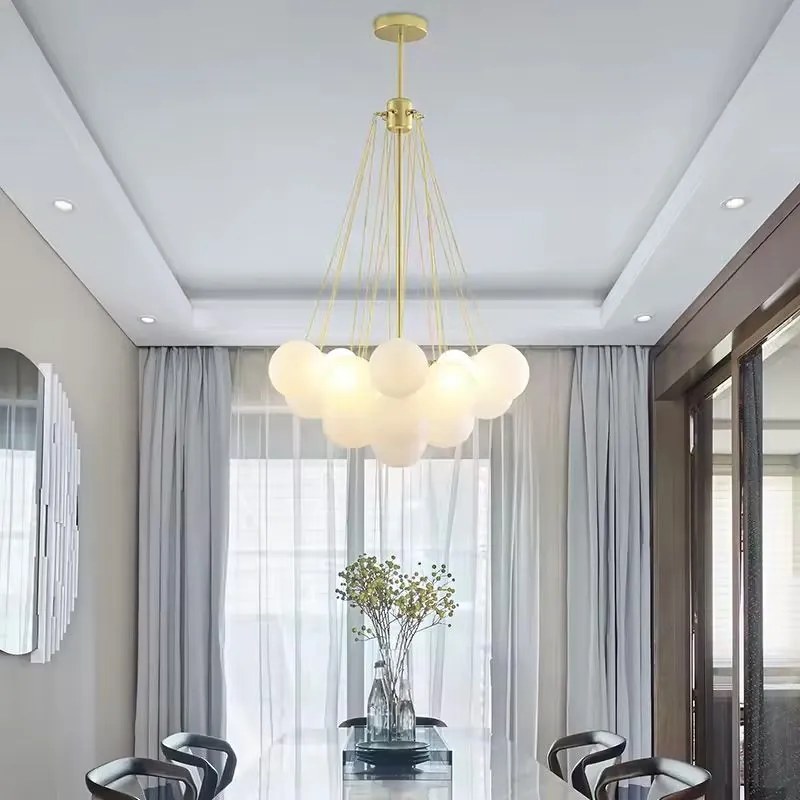 LAMPA SUFITOWA WISZĄCA APP1688-12CP Złota
