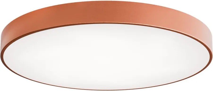 Oprawa sufitowa z czujnikiem CLEO 6xE27/24W/230V, Ø 80 cm, miedziana