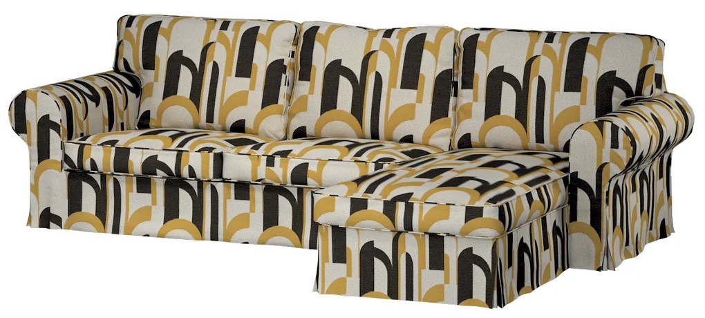 Pokrowiec na sofę Ektorp 2-osobową i leżankę