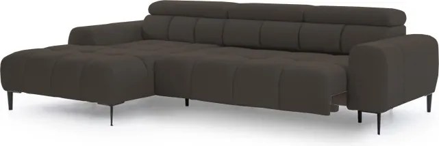 Narożnik PLAZA Mini Lewostronny w tkaninie Solar 28 WERSAL