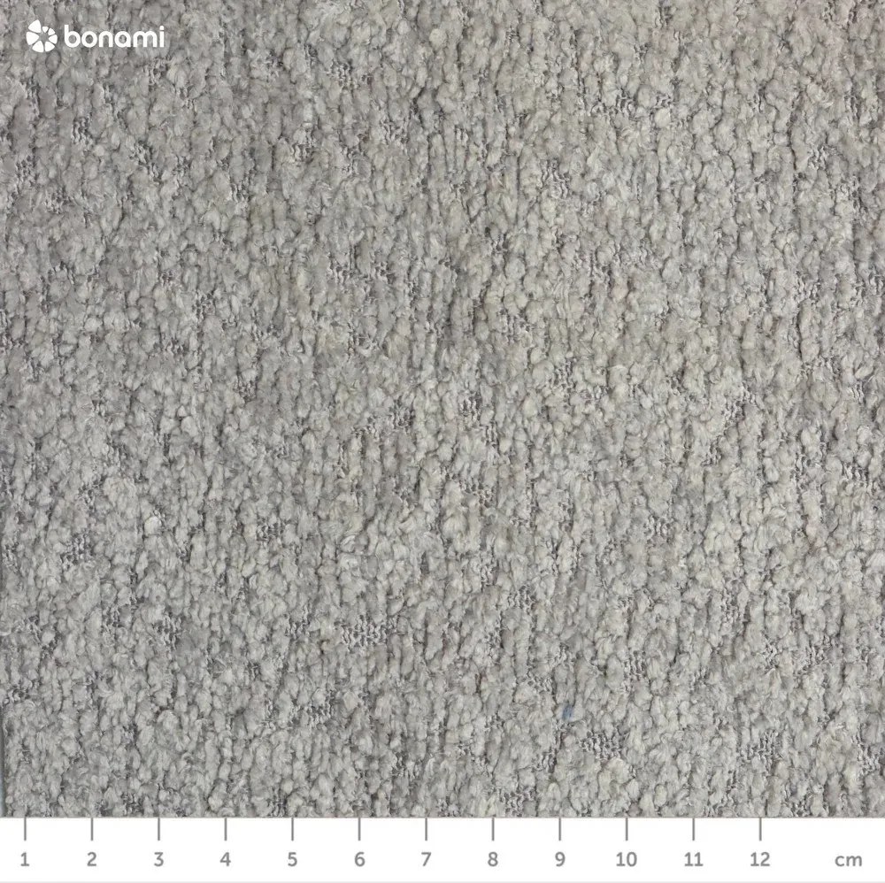 Szara rozkładana sofa z materiału bouclé 215 cm Patti – Bonami Selection
