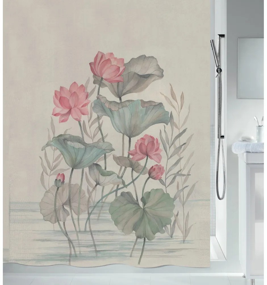 Zasłona prysznicowa 180x200 cm Jaya – Spirella