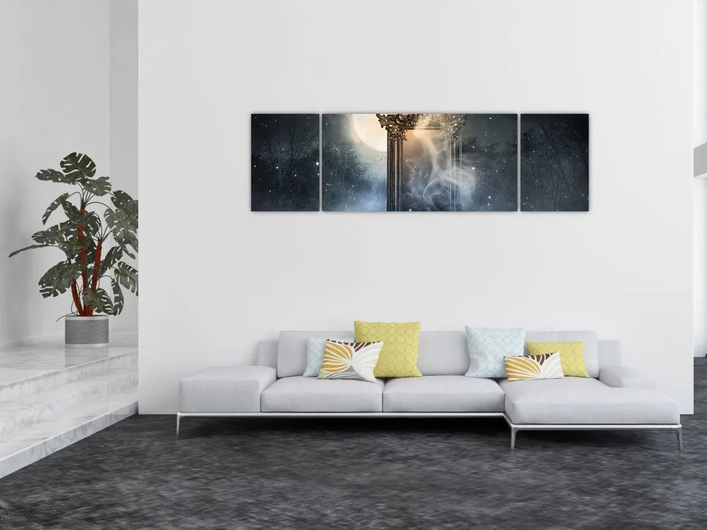 Obraz - Magiczne lustro (170x50 cm)
