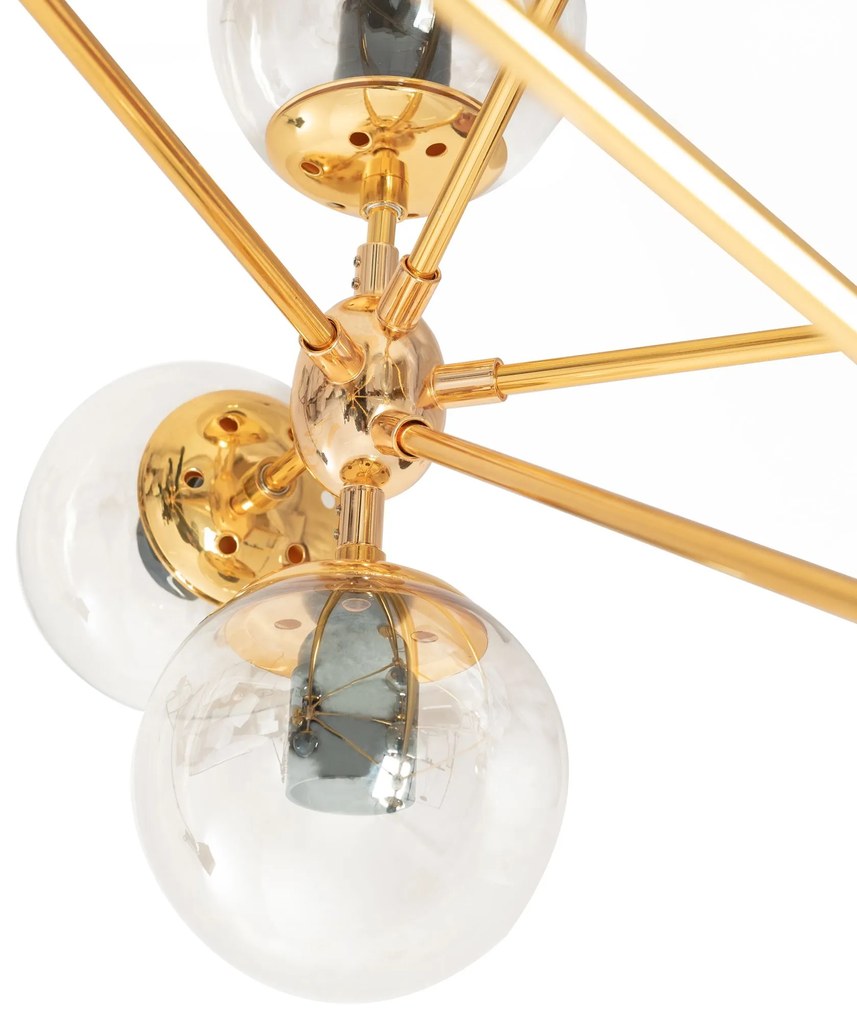 Lampa wisząca sufitowa Złota APP267-15C