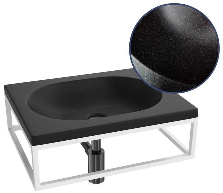 Uniwersalna konsola pod umywalkę biała