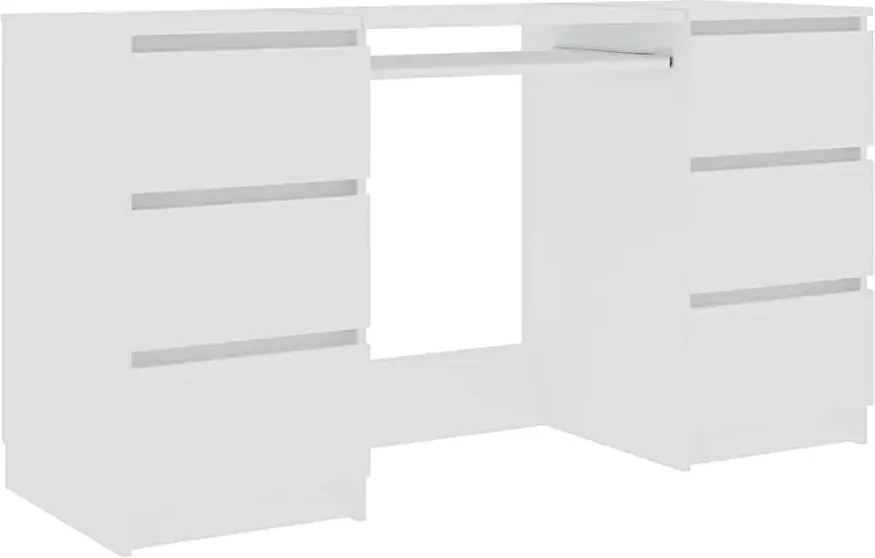 Minimalistyczne biurko białe Z7-K07